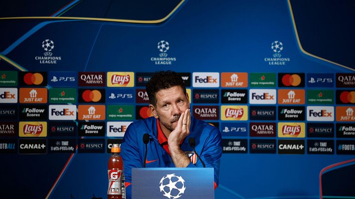 Champions League - Simeone responde a Luis Enrique: "Tengo la fortuna de que este club me ha cuidado muchísimo"