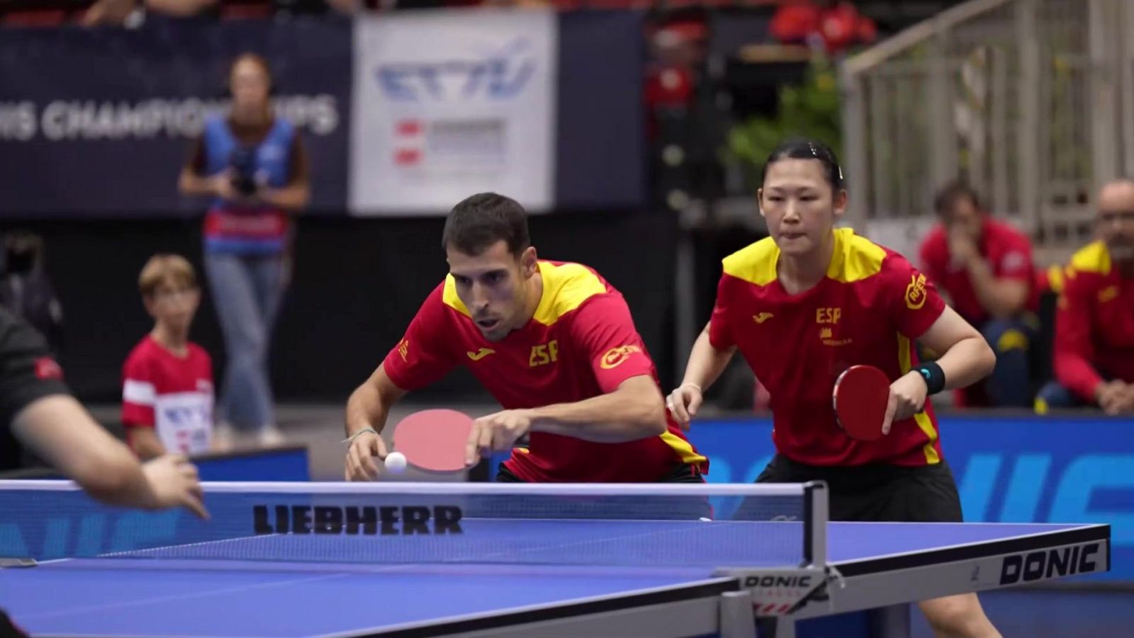 Tenis de mesa - Campeonato de Europa. Individual dobles y mixto - ver ahora