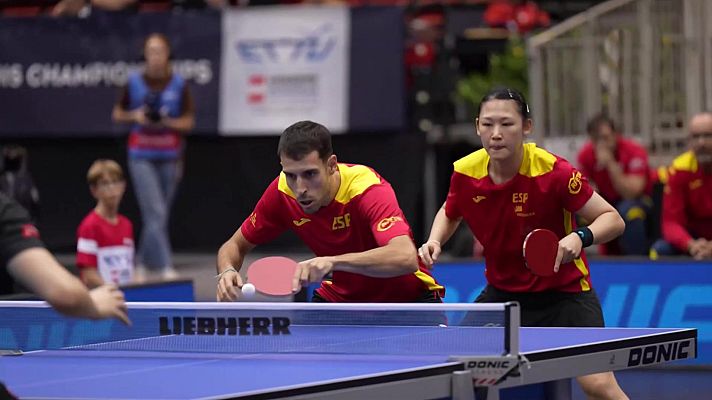 Tenis de mesa - Tenis de mesa - Campeonato de Europa. Individual dobles y mixto