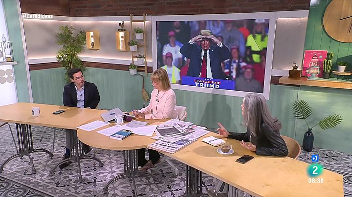 Cafè d'idees - Alejandro Palomas, Máximo Huerta i Patrícia Plaja