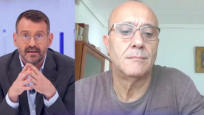 La hora de La 1 - Superviviente de la DANA: "Estuve seis horas agarrado a un semáforo hasta que me rescataron"