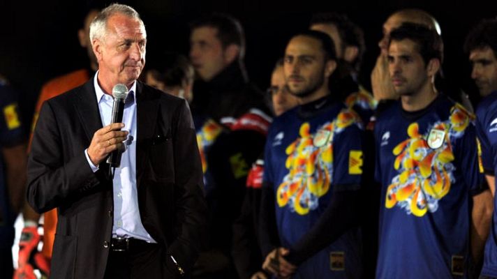 Telediario 1 - Se va uno de los precursores del fútbol