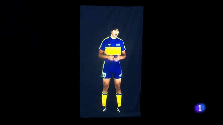 L'Informatiu - Maradona torna a Barcelona amb l'exposició 'Diego Vive'
