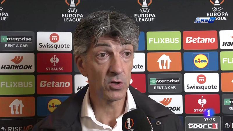 Alguacil, tras la derrota de la Real: "Se trata de acertar en áreas y ellos han estado mejor" | Ver