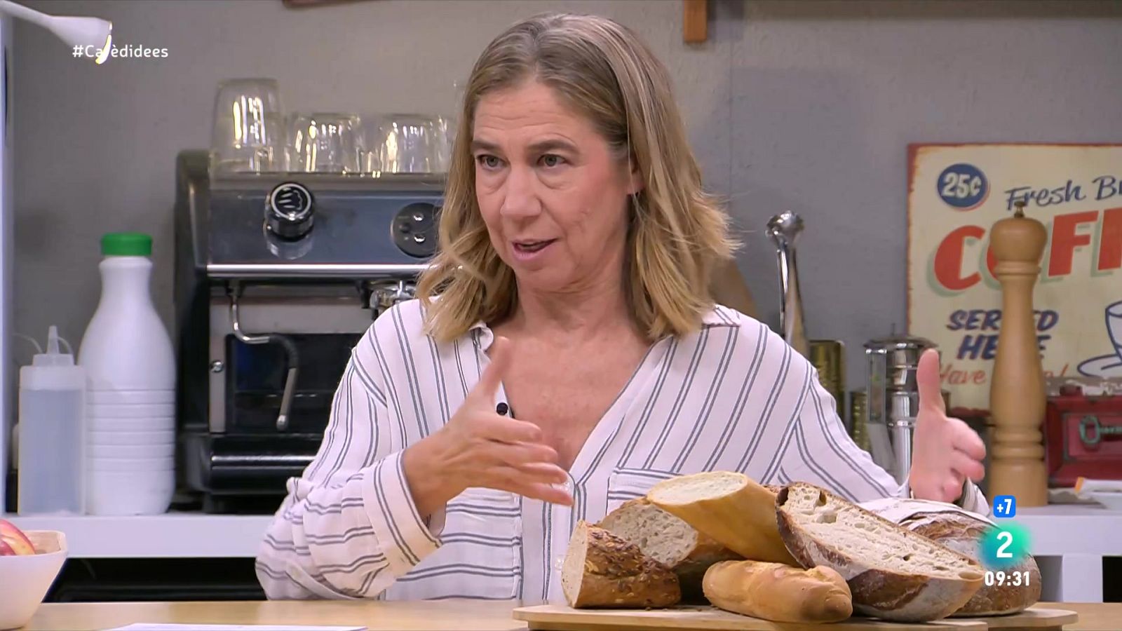 Ada Parellada ens ho explica tot sobre el pa - Cafè d'idees | Veure