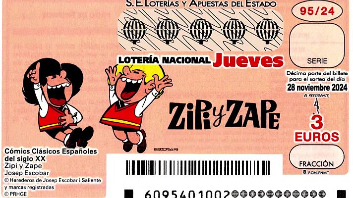 Loterías - La suerte en tus manos - 08/11/2024