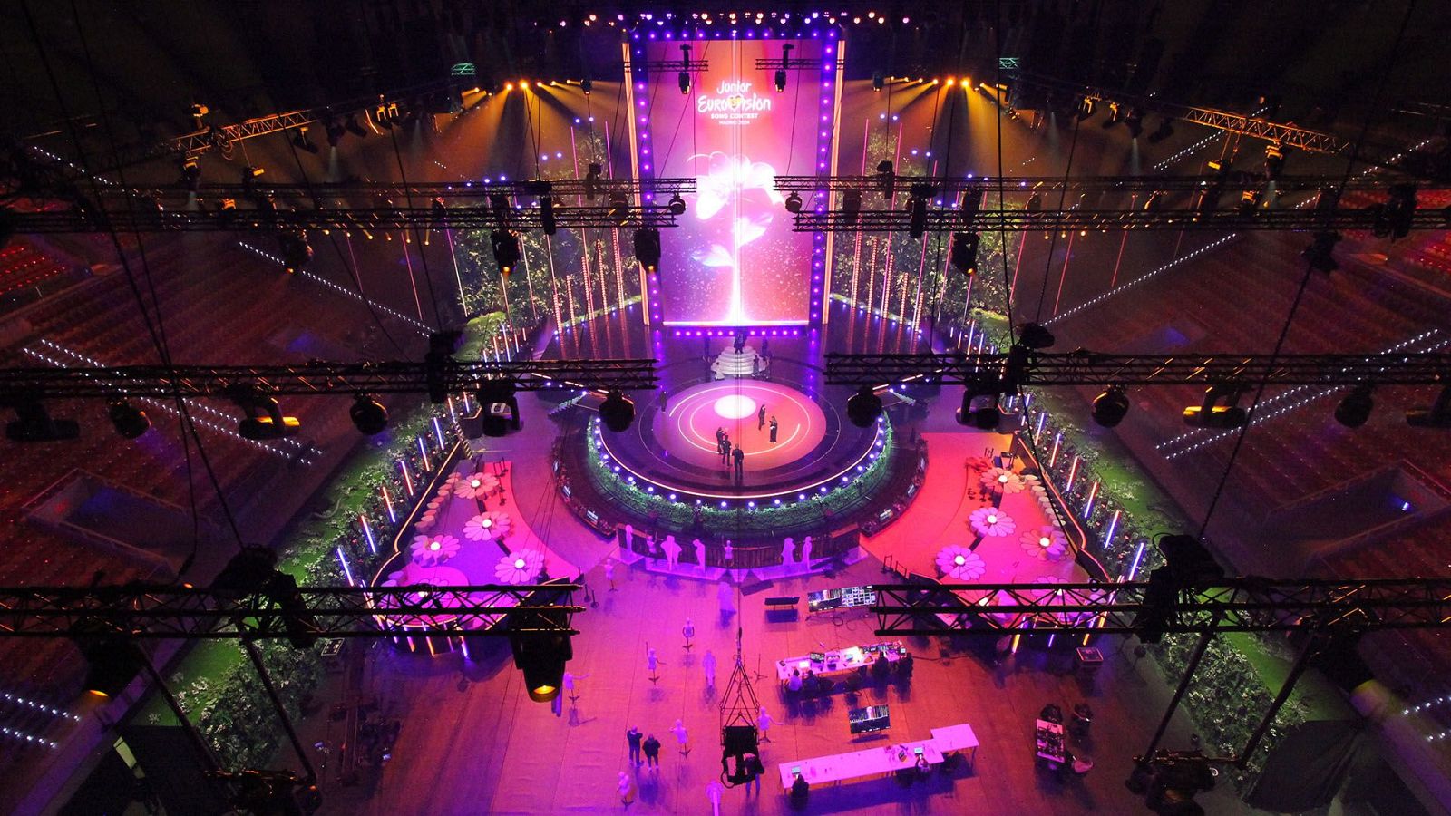 Eurovisión Junior 2024: Así ha sido la construcción del escenario - Eurovisión Junior | Ver