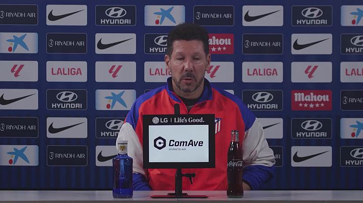  - Simeone: ''La idea del equipo se lleva viendo claramente desde hace 12 años''