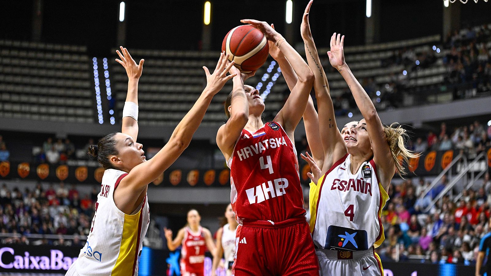 Baloncesto - Clasificación Campeonato de Europa Femenino. 4ª Jornada: España - Croacia  - ver ahora