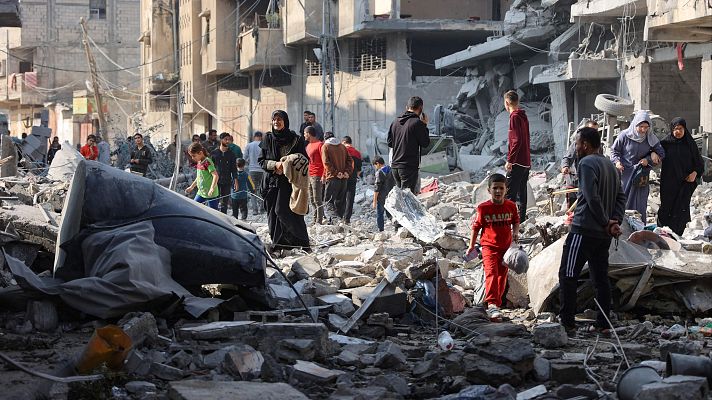 Telediario Fin de Semana - La ONU considera "sitiado" el norte de Gaza por los ataques israelíes