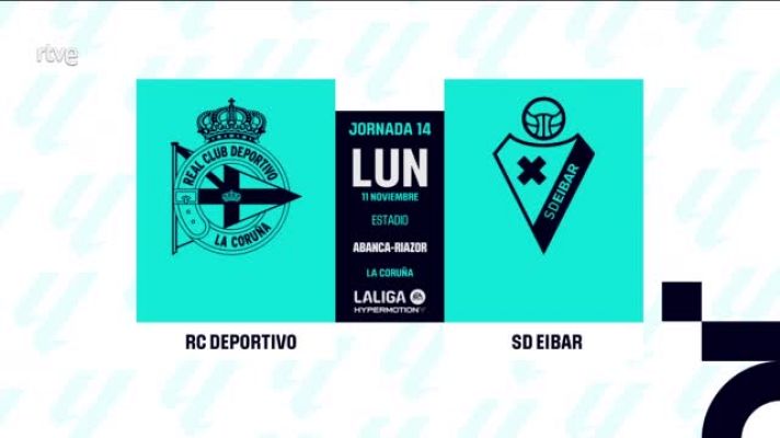 Resúmenes de LaLiga - Deportivo - Eibar: resumen del partido 14ª jornada | Segunda