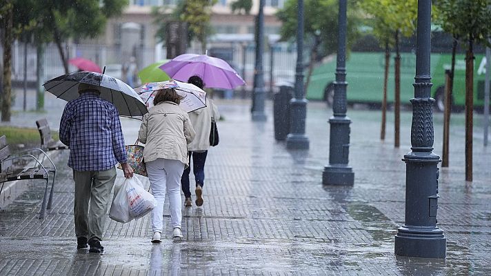 El tiempo - Chubascos fuertes en el norte y el este peninsular y en Baleares