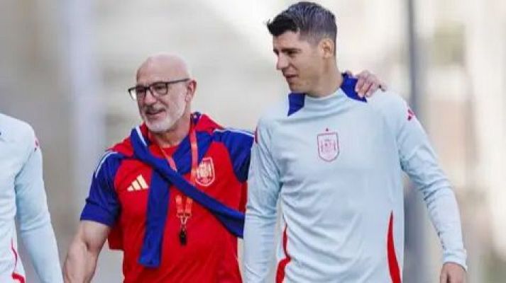 Telediario Matinal - España inicia su concentración pensando en las victorias ante Dinamarca y Suiza