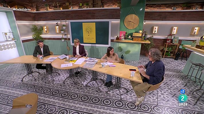 Cafè d'idees - Antonio Turiel, Cristina Fallarás i Dani Novarama