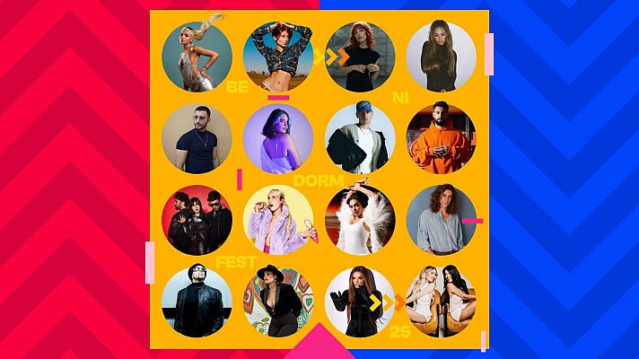 Benidorm Fest 2025: Estos son los 16 artistas participantes y el nombre de sus canciones