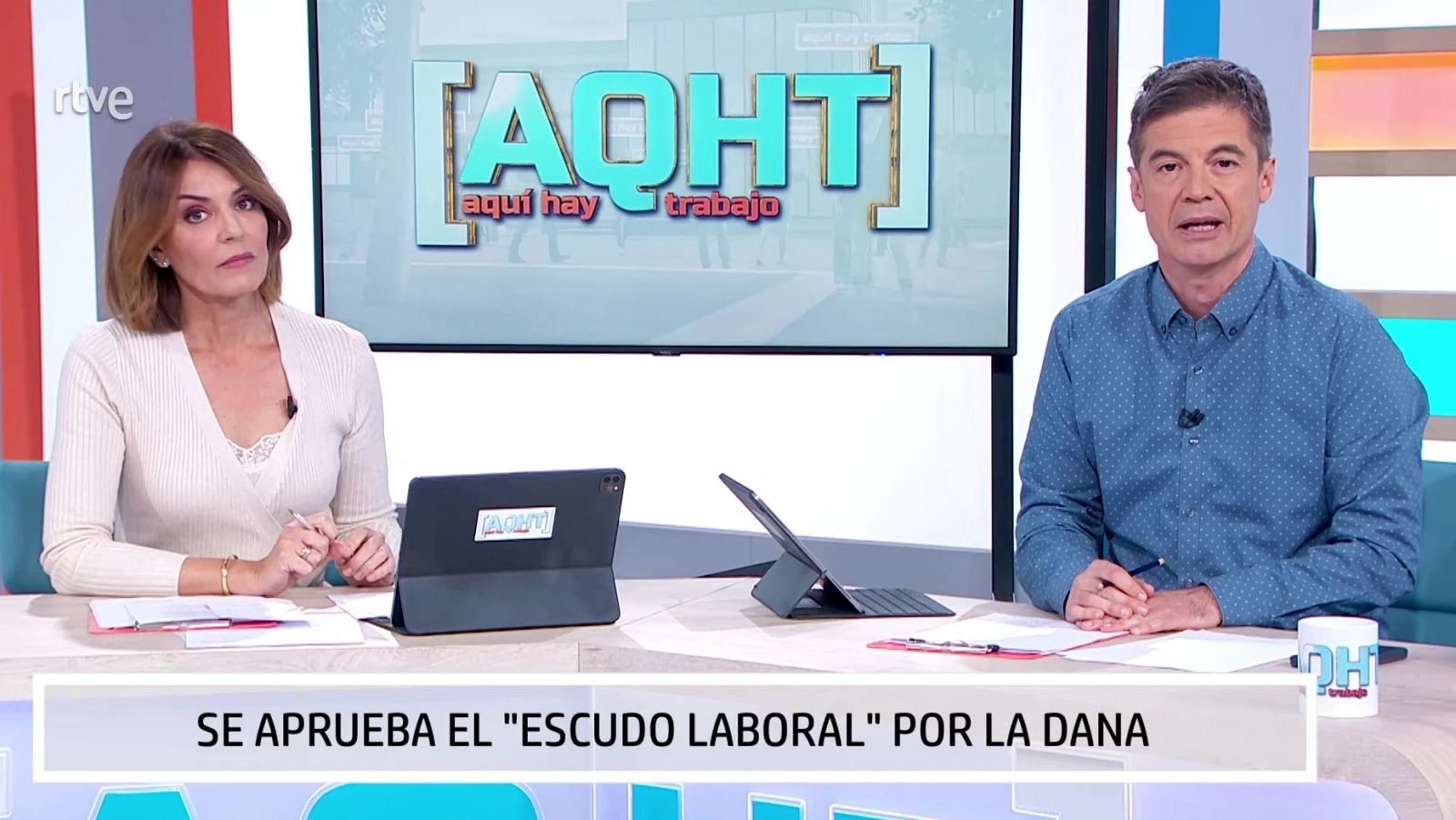 Luz verde al escudo laboral - Aquí hay trabajo | Ver