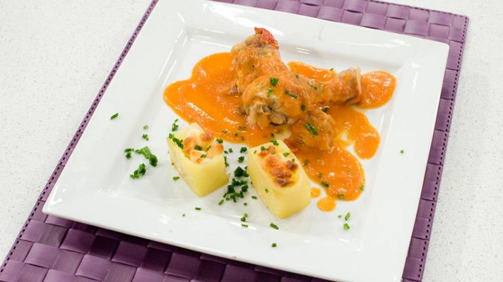 RTVE Cocina - Muslo de pollo en salsa de tomate
