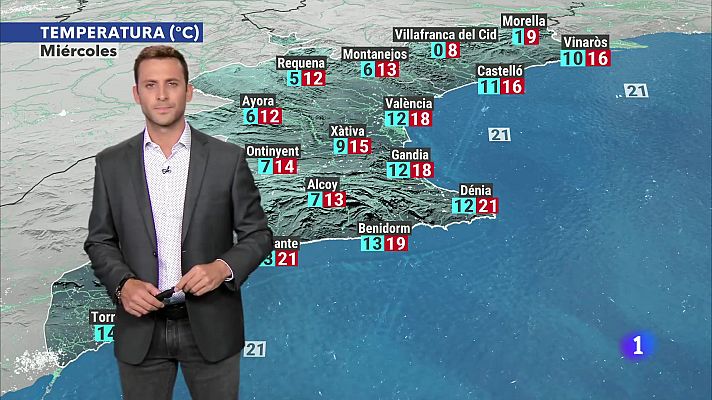 L'informatiu - Comunitat Valenciana - El tiempo en la Comunitat Valenciana - 12/11/2024