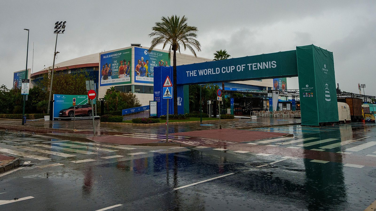 Aplazada al viernes la jornada inaugural de la Copa Billie Jean King por la DANA en Málaga | Ver