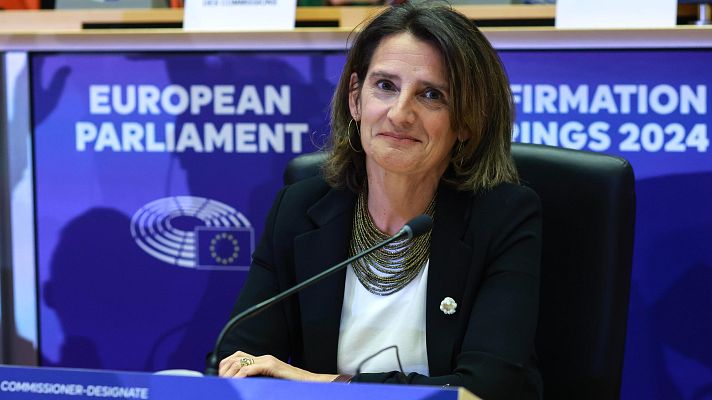 Telediario 1 - El Gobierno tilda de "vergüenza" el bloqueo del PP a Ribera y Feijóo pide que retire su candidatura