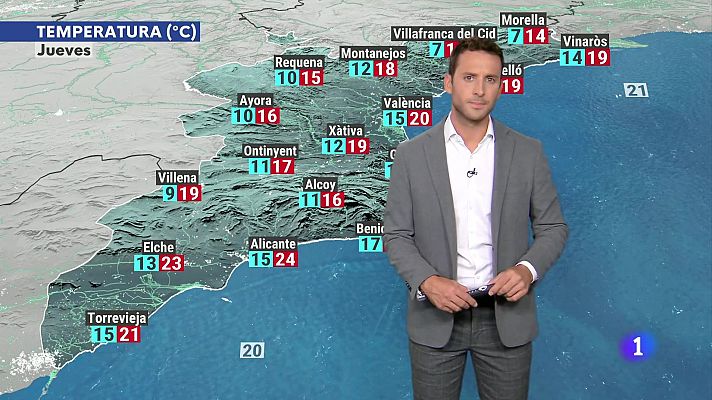 L'informatiu - Comunitat Valenciana - El tiempo en la Comunitat Valenciana - 13/11/2024
