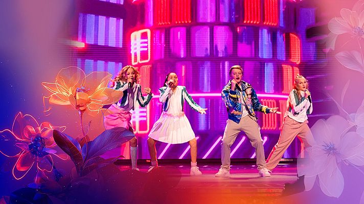 Eurovisión Junior - Países Bajos: Stay Tuned canta "Music"