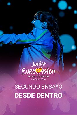 Eurovisión Junior - Así fue el segundo ensayo de Chloe en Eurovisión Junior 2024