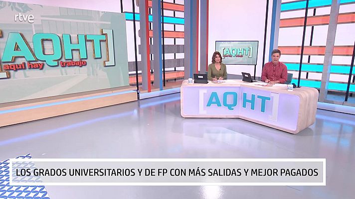 Aquí hay trabajo - La formación con más salidas laborales