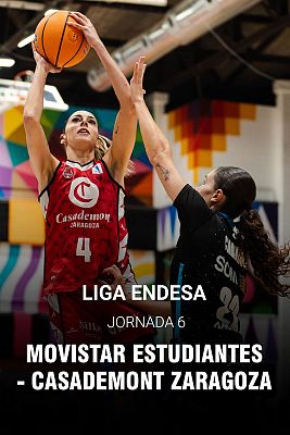 Baloncesto en RTVE - Liga Femenina Endesa. 6ª jornada: Movistar Estudiantes - Casademont Zaragoza