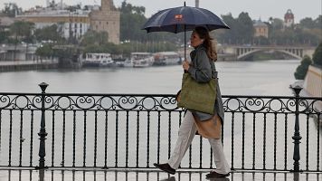 Avisos amarillos por lluvia en Andaluca, Castilla y Len y Extremadura