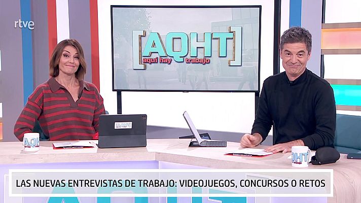 Aquí hay trabajo - Cuando la entrevista de trabajo es un juego