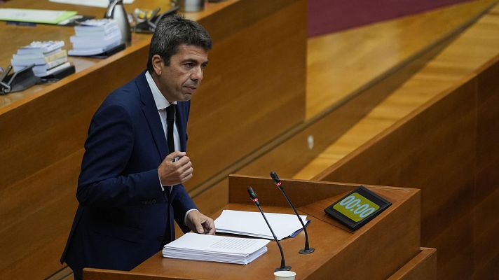 Diario 24 - Mazón expone la cronología de la tragedia de la DANA