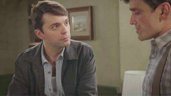 Salón de té La Moderna - Giancarlo le pide un favor a Pietro