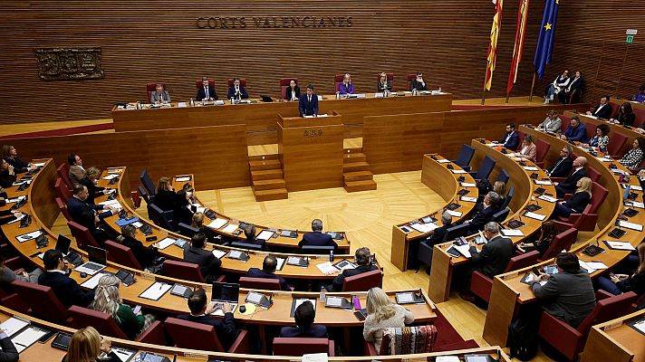 Especiales informativos - Pleno de Carlos Mazón en las Cortes Valencianas