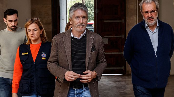 Telediario Fin de Semana - Marlaska niega un "apagón informativo" el día de la DANA y el PP pide al Gobierno que "reconozca errores"