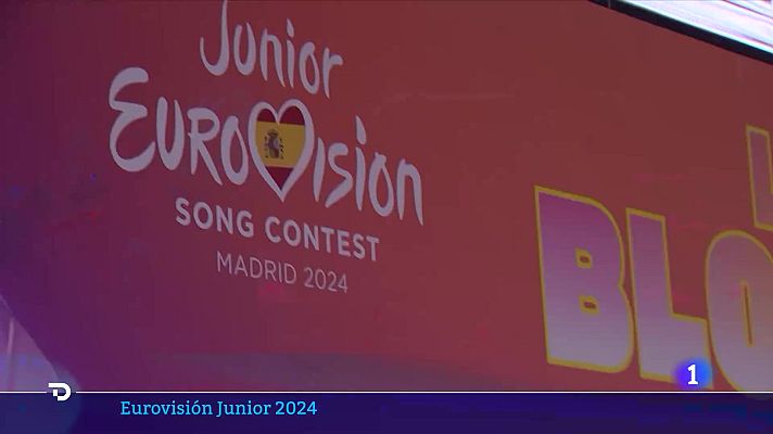 Telediario Fin de Semana - Eurovisión Junior en La 1 y en RTVE Play