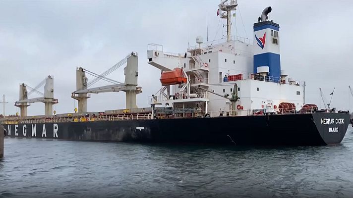 Telediario Fin de Semana - Odesa, el único puerto de gran capacidad de Ucrania en posesión de Kiev