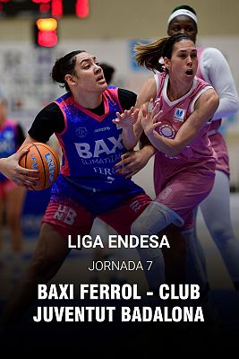 Baloncesto en RTVE - Liga Femenina Endesa. 7ª jornada: Baxi Ferrol - Club Joventut Badalona