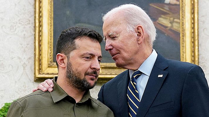 Telediario Fin de Semana - Biden levanta la prohibición de que Ucrania utilice armas estadounidenses en Rusia