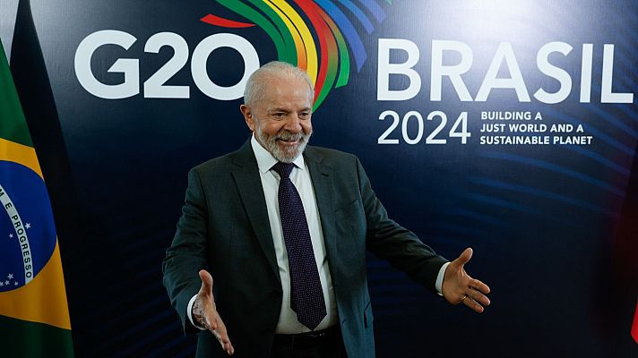 Telediario Fin de Semana - Río de Janeiro acoge la cumbre de líderes del G20, la última de Joe Biden