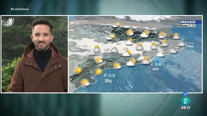 El temps - Dilluns més fresc i amb canvis a la vista