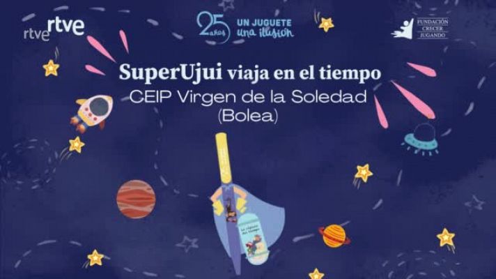 CEIP Virgen de la Soledad 1-3. SuperUjui viaja en el tiempo