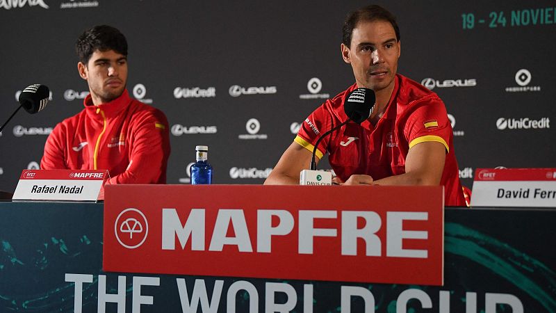 Finales Copa Davis 2024: rueda de prensa de Rafa Nadal y Alcaraz - Diario 24 | Ver