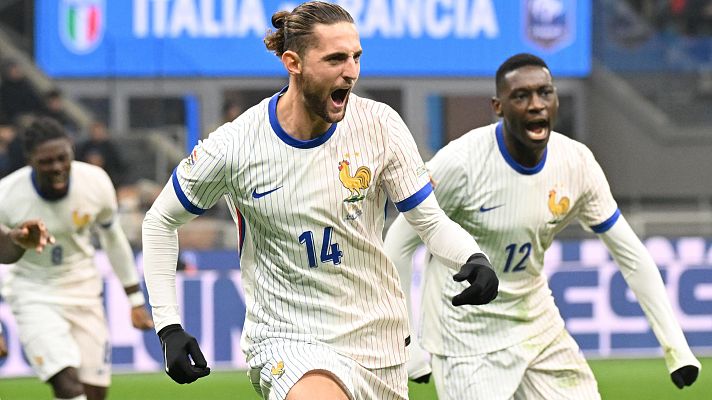 UEFA Nations League - Francia arrebata el liderato a Italia en San Siro e Inglaterra sella su ascenso con una goleada