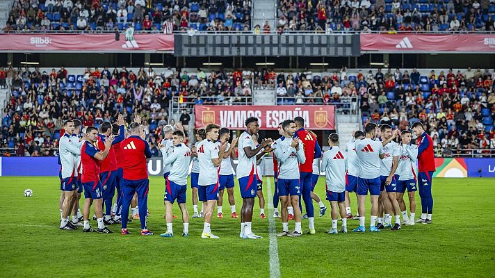 Telediario 1 - España quiere cerrar su año con una victoria ante Suiza