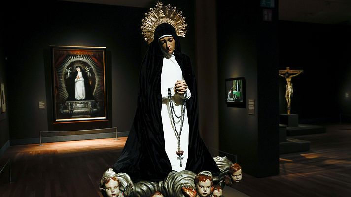 Telediario 1 - Las esculturas católicas del Siglo de Oro llegan al Museo del Prado