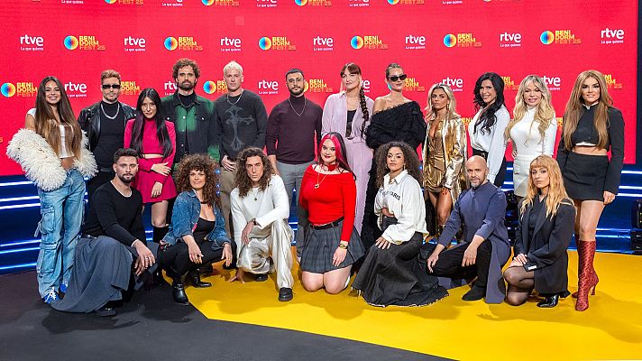 Benidorm Fest - Estos son los 16 participantes del Benidorm Fest 2025