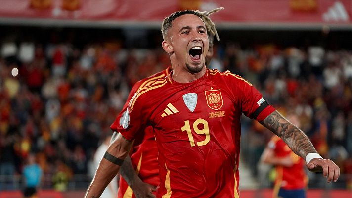 UEFA Nations League - Yeremy Pino: "Ha sido un partido muy especial, no puedo pedir más"