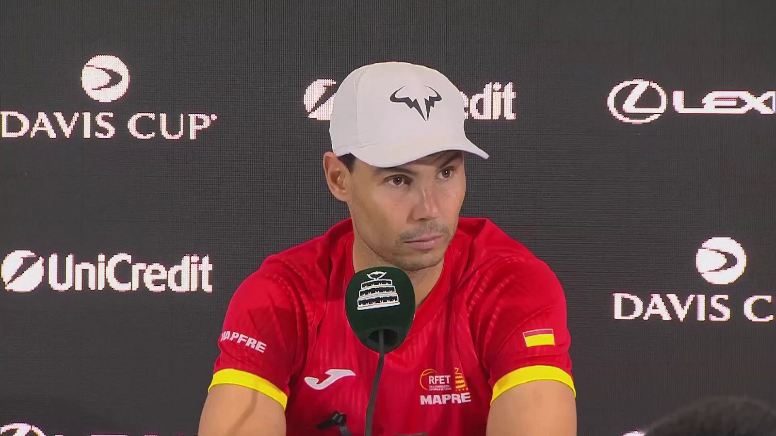 Davis | Rafa Nadal insinúa que no jugará más: "Yo no me elegiría" - Tenis | Ver