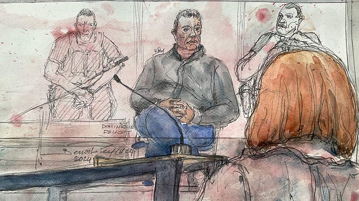 Telediario 1 - Dominique Pelicot, en su última declaración del juicio: "Voy a morir como un perro"